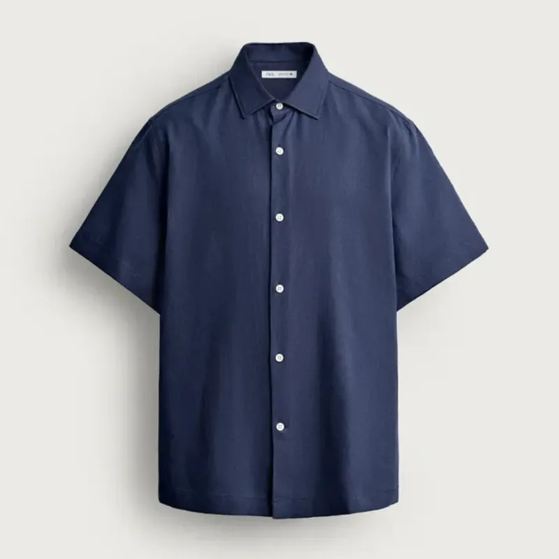 Camisa Estructura Lino