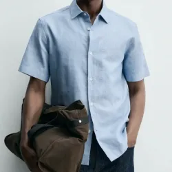 Camisa Estructura Lino