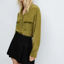 CAMISA FLUIDA BOLSILLOS