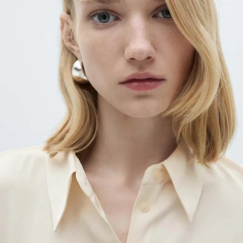 CAMISA FLUIDA SATINADA