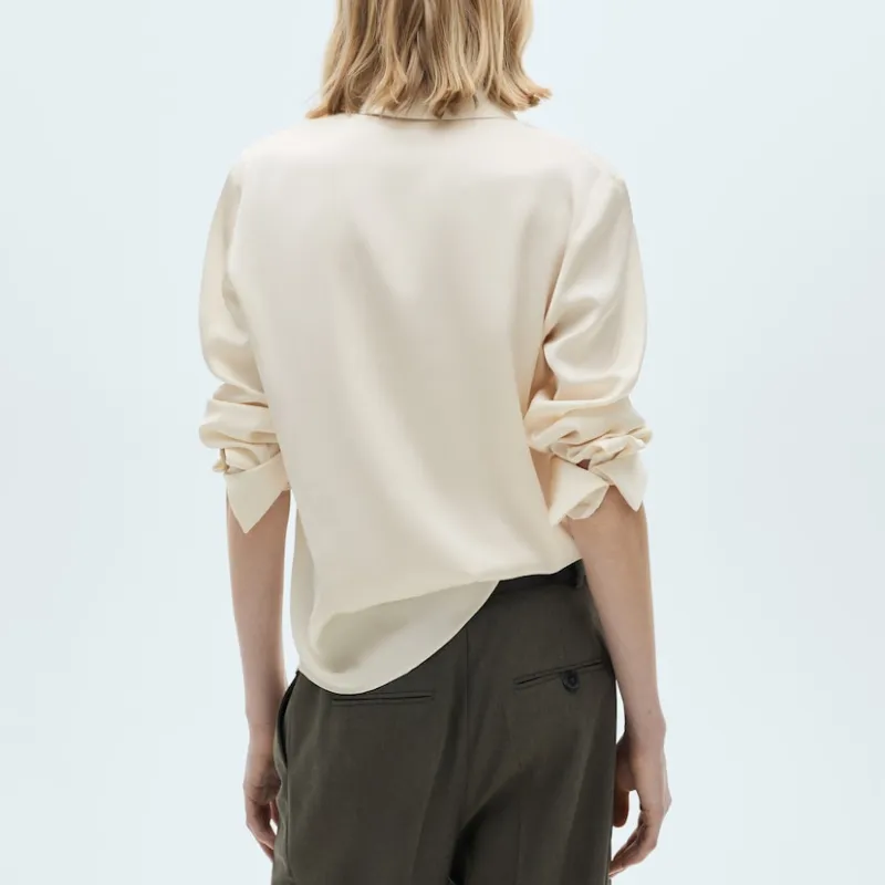 CAMISA FLUIDA SATINADA