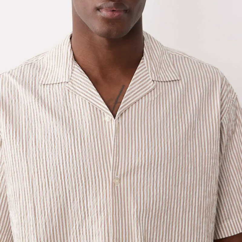 Camisa Manga Corta Textura