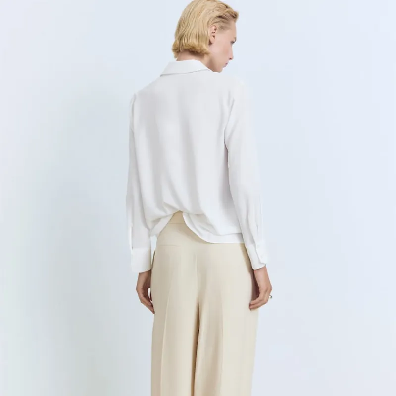 CAMISA MANGA LARGA FLUIDA