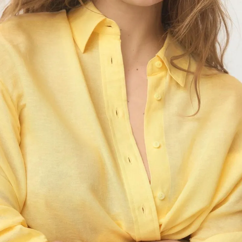 Camisa Mezcla Lino