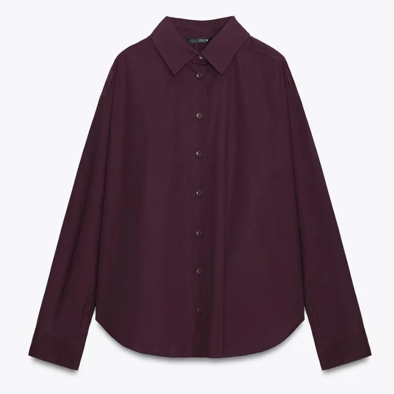 Camisa Oversize Popelin