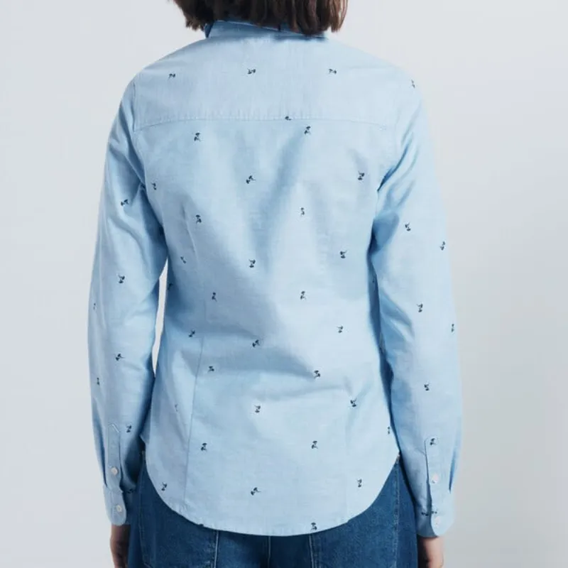 Camisa Oxford algodón 