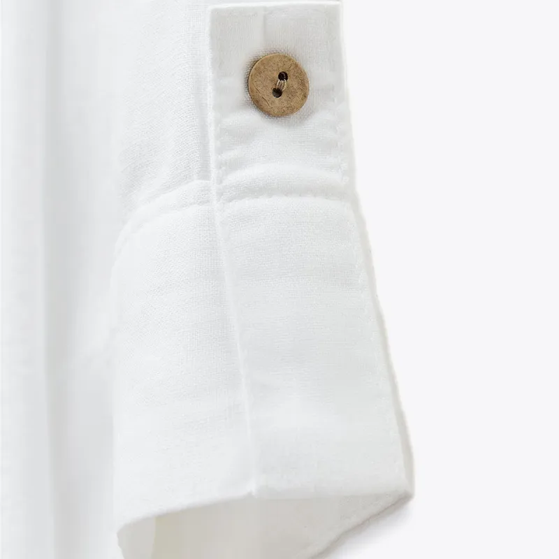 Camisa Oxford Lino