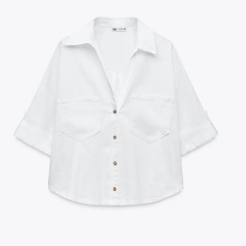 Camisa Oxford Lino