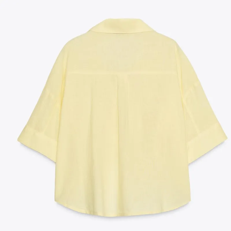 Camisa Oxford Lino