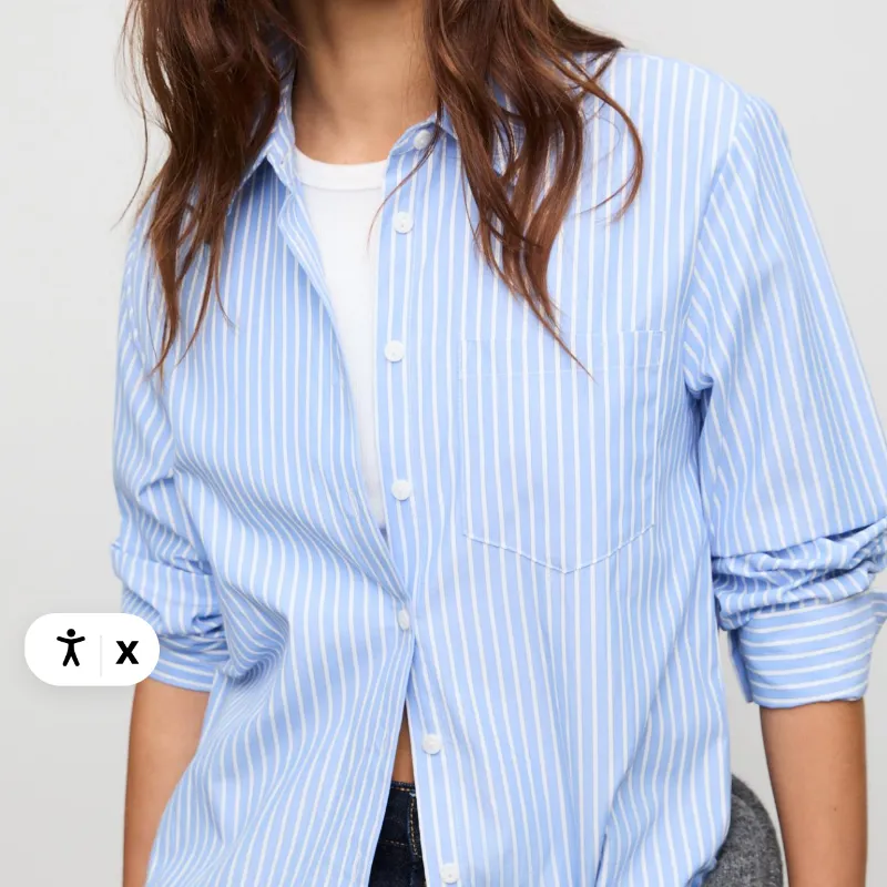 Camisa Popelin Rayas