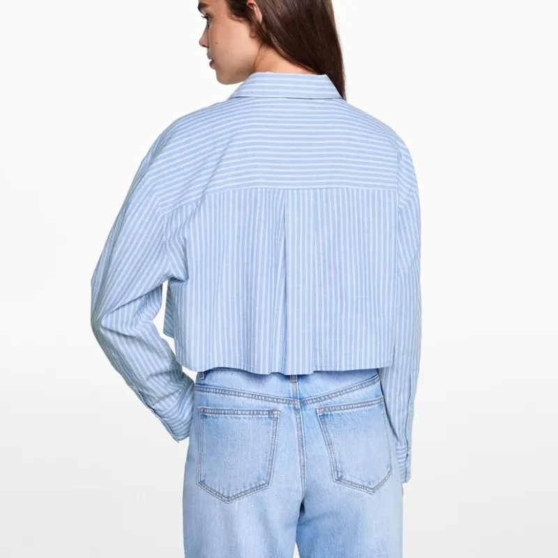 Camisa rayas combinadas 