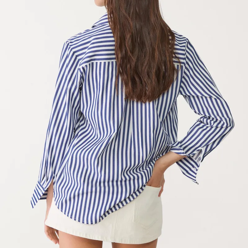 Camisa Rayas Manga Larga