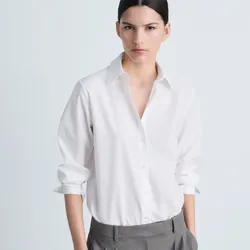 CAMISA REGULAR MEZCLA ALGODÓN LYOCELL