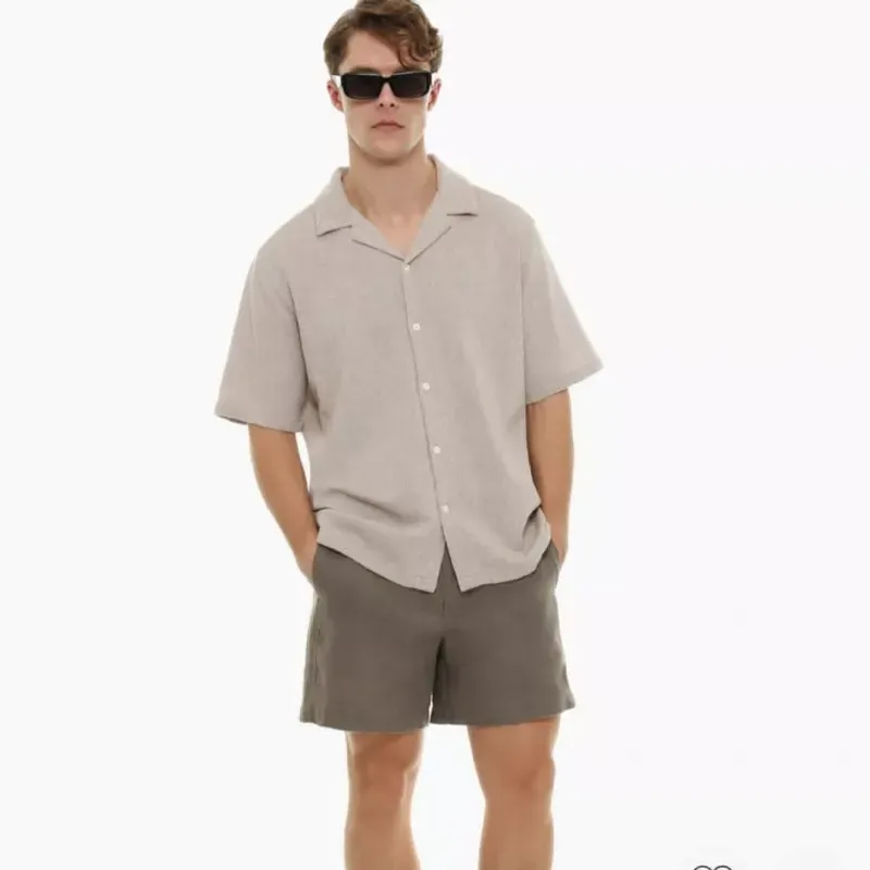 Camisa resort rústica