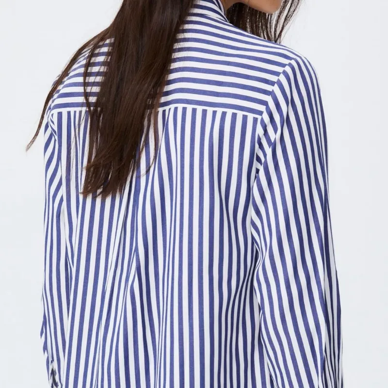 Camisa Popelin a Rayas