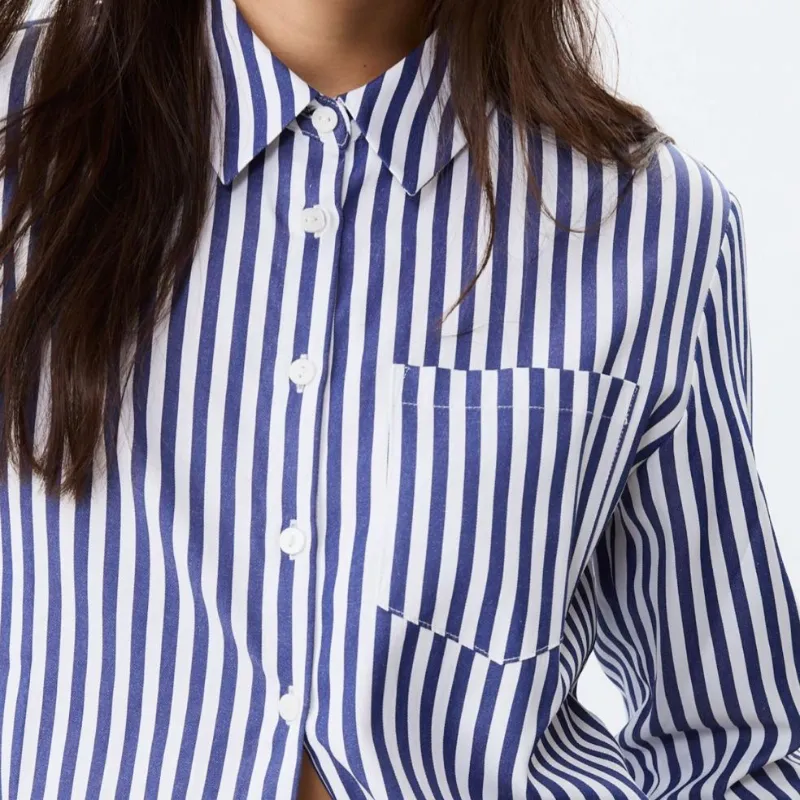 Camisa Popelin a Rayas