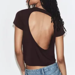 Camiseta Abertura Espalda