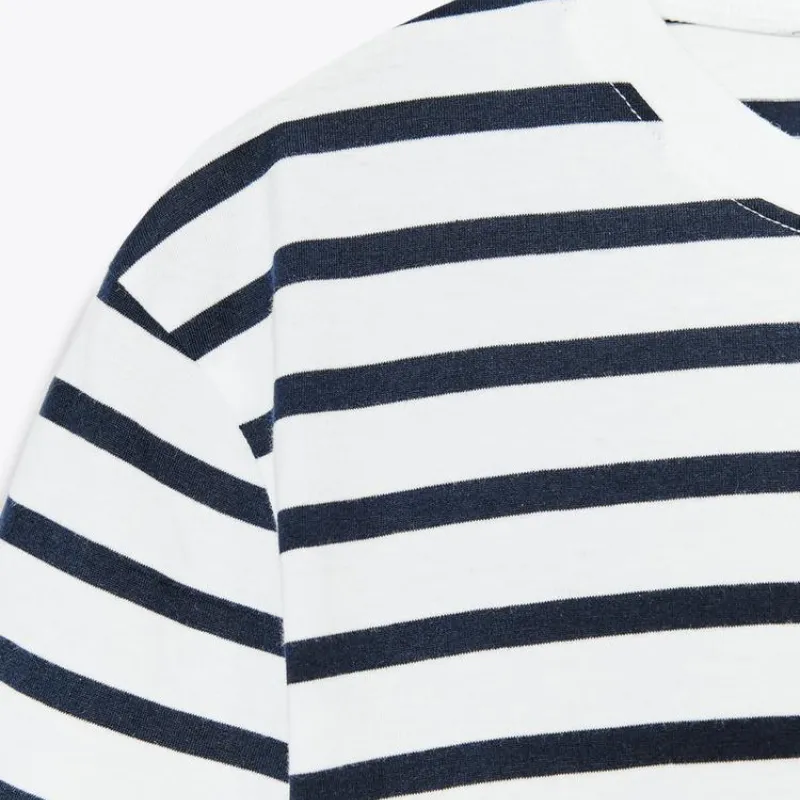 Camiseta algodón rayas 