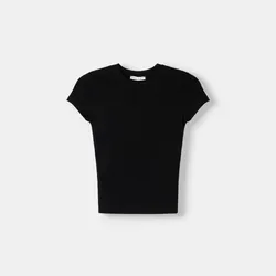 Camiseta básica ajustada 