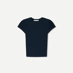 Camiseta básica ajustada 