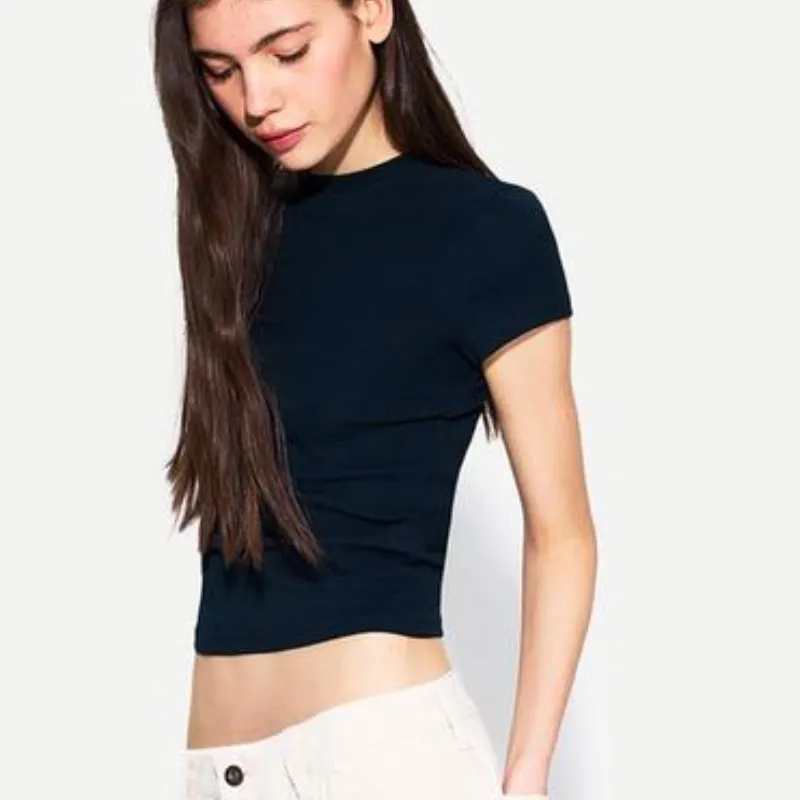 Camiseta Básica Azul Marino
