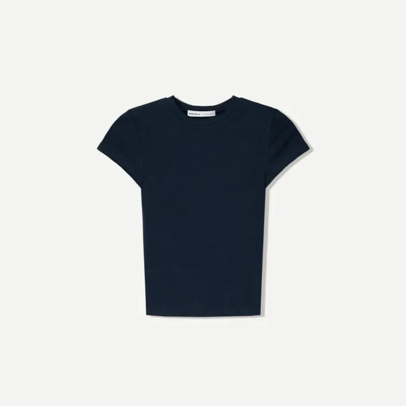 Camiseta Básica Azul Marino