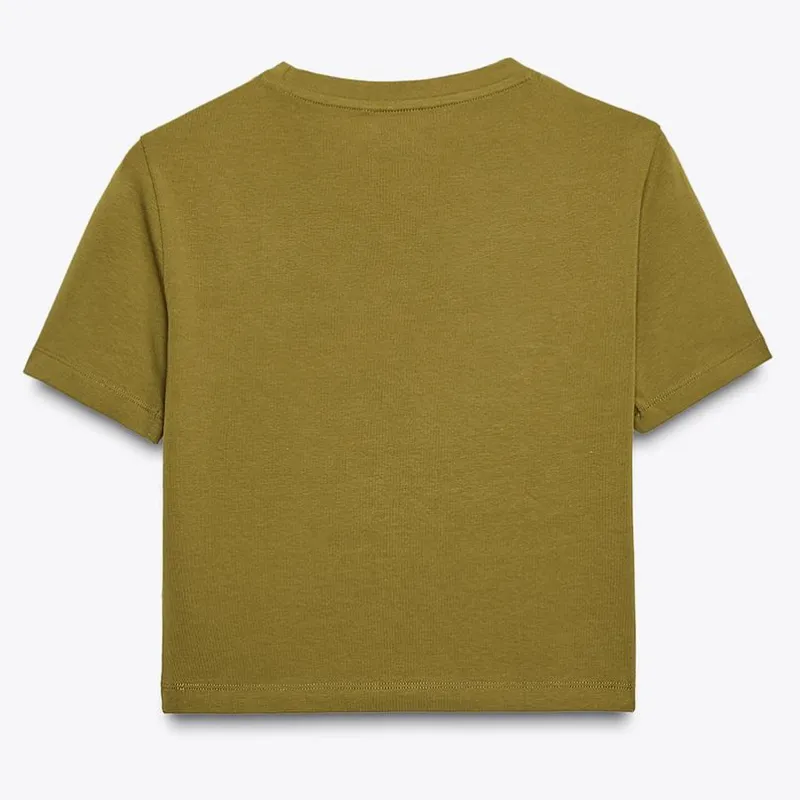 Camiseta Básica Crop