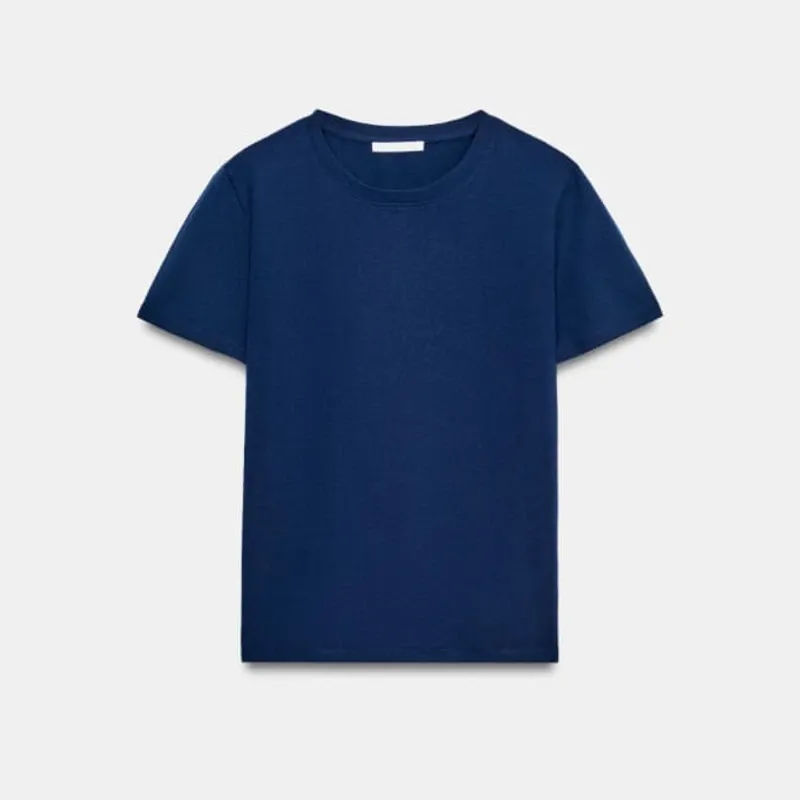 Camiseta Básica de Manga Corta