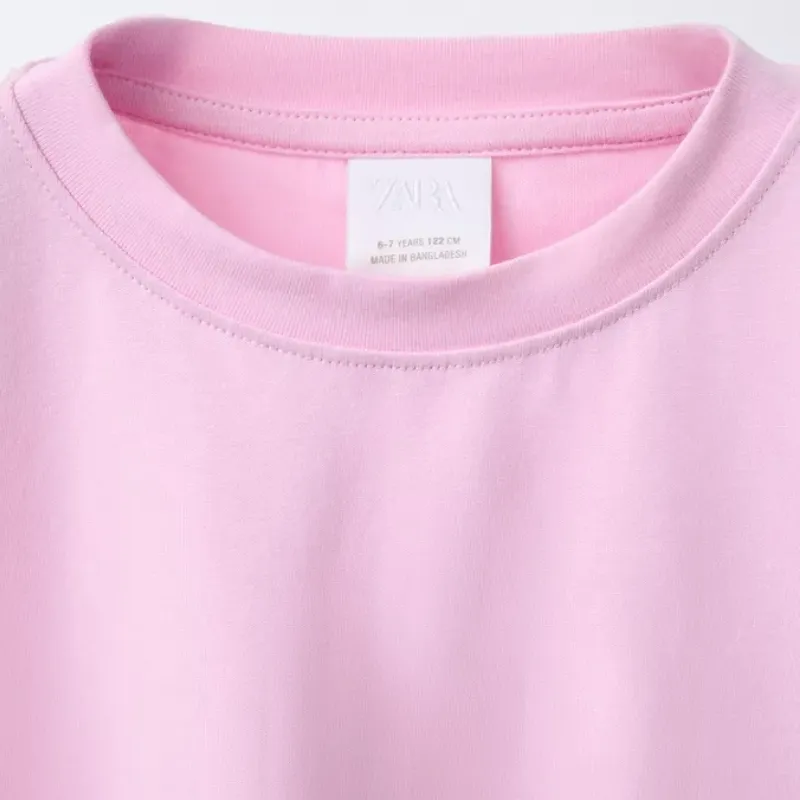 Camiseta Básica Rosa