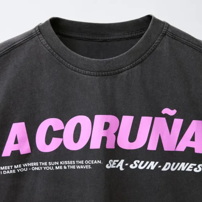 Camiseta Cartel Coruña
