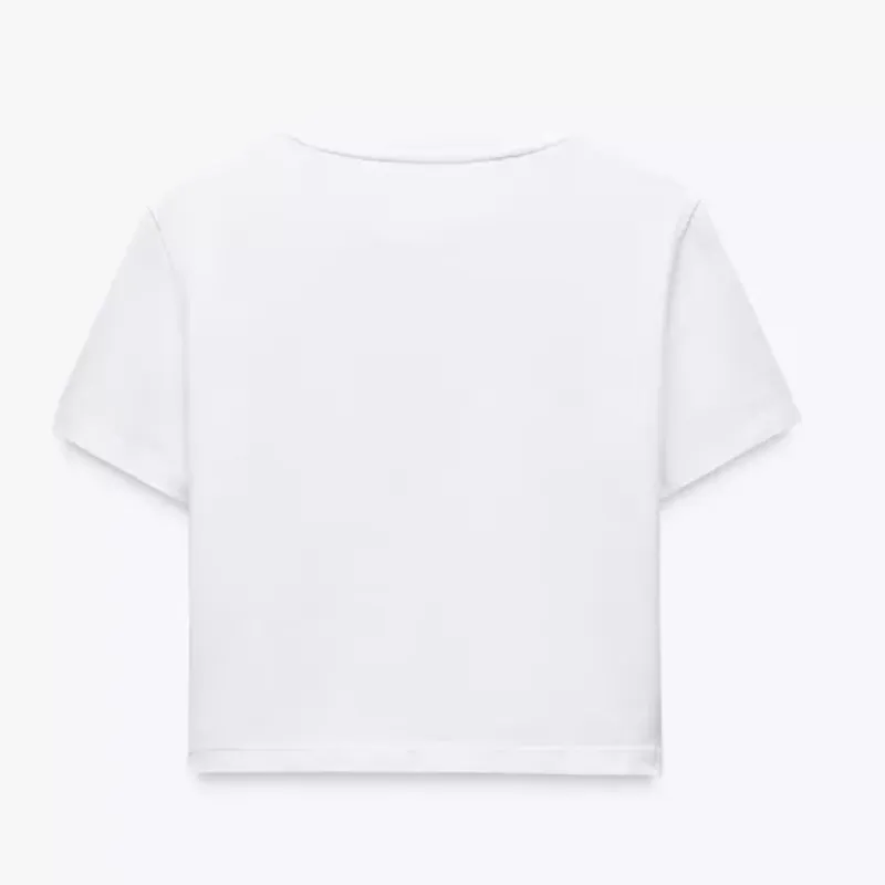 Camiseta Crop Básica 