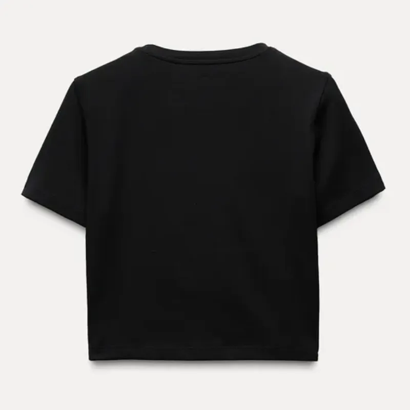 Camiseta Crop Básica 