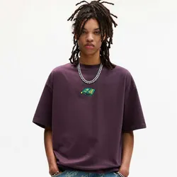 Camiseta detalle tejido