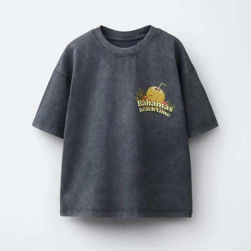 Camiseta Efecto Lavado Bahamas