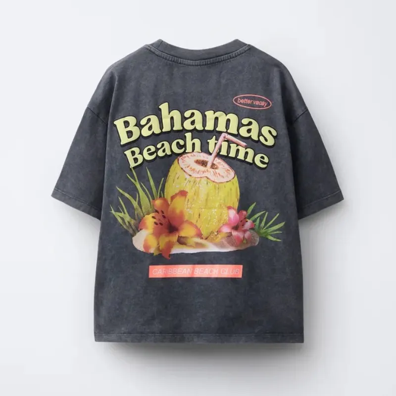 Camiseta Efecto Lavado Bahamas