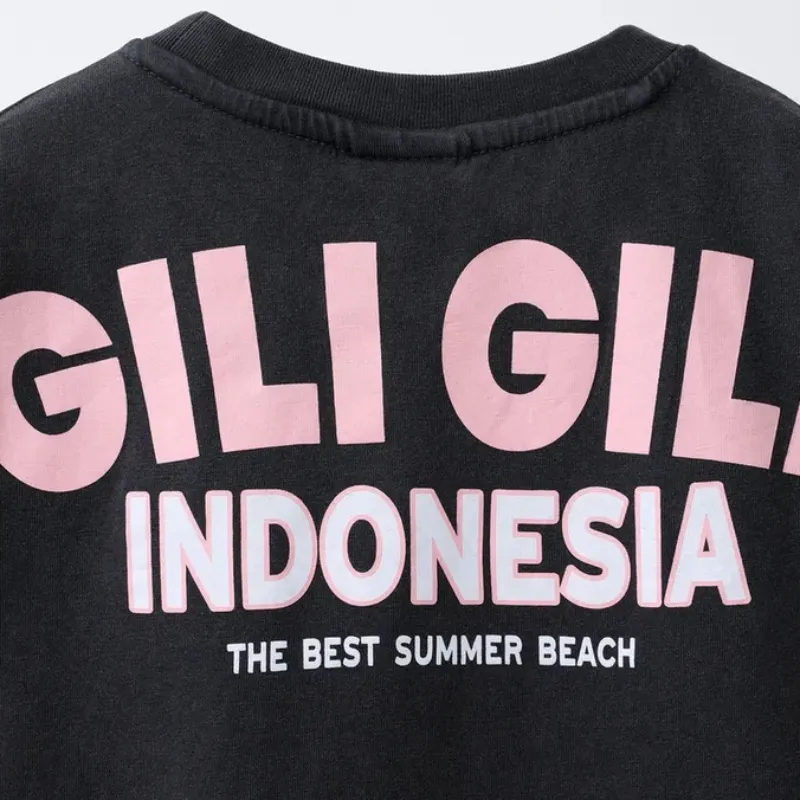 Camiseta Efecto Lavado Indonesia