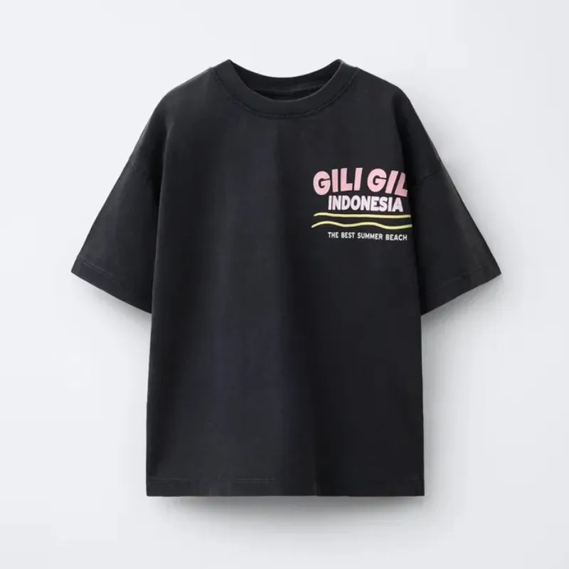 Camiseta Efecto Lavado Indonesia