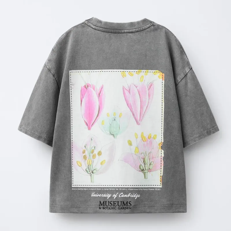 Camiseta Efecto Lavado Museo