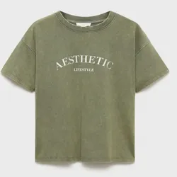 Camiseta Efecto Lavado
