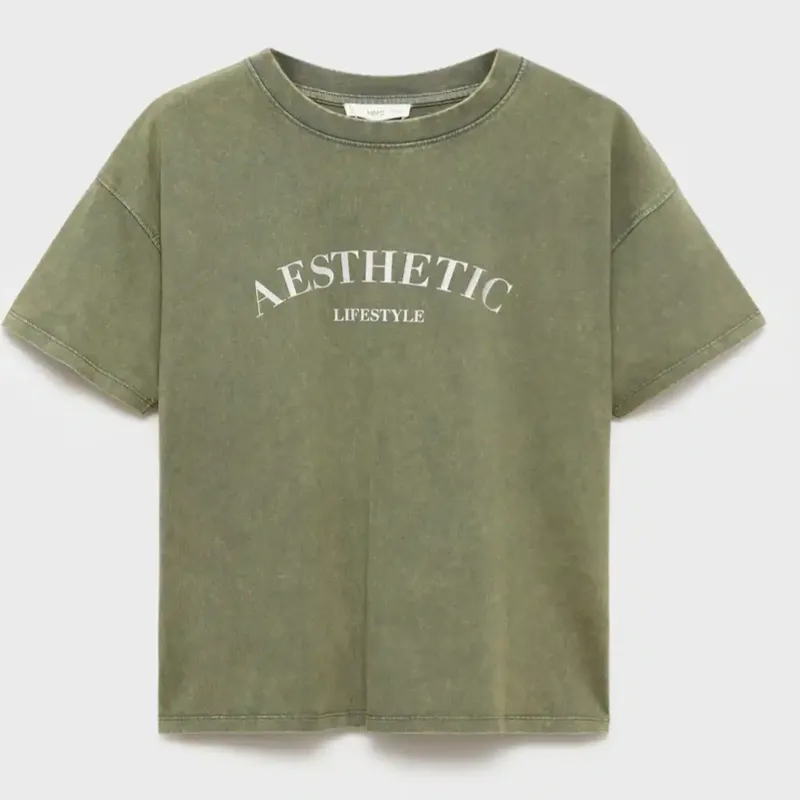 Camiseta Efecto Lavado