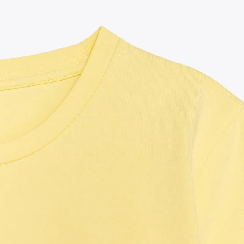 Camiseta elástica cropped