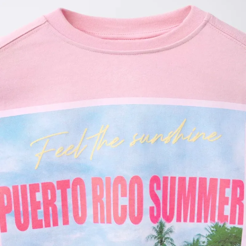 Camiseta estampada ciudad