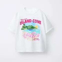 Camiseta estampada Playa