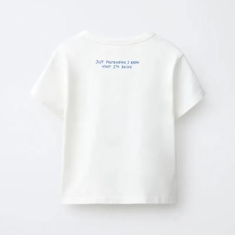 Camiseta Estampada Texto