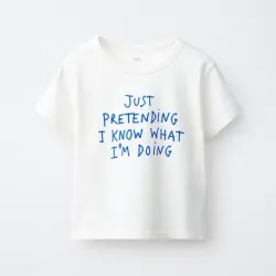 Camiseta Estampada Texto