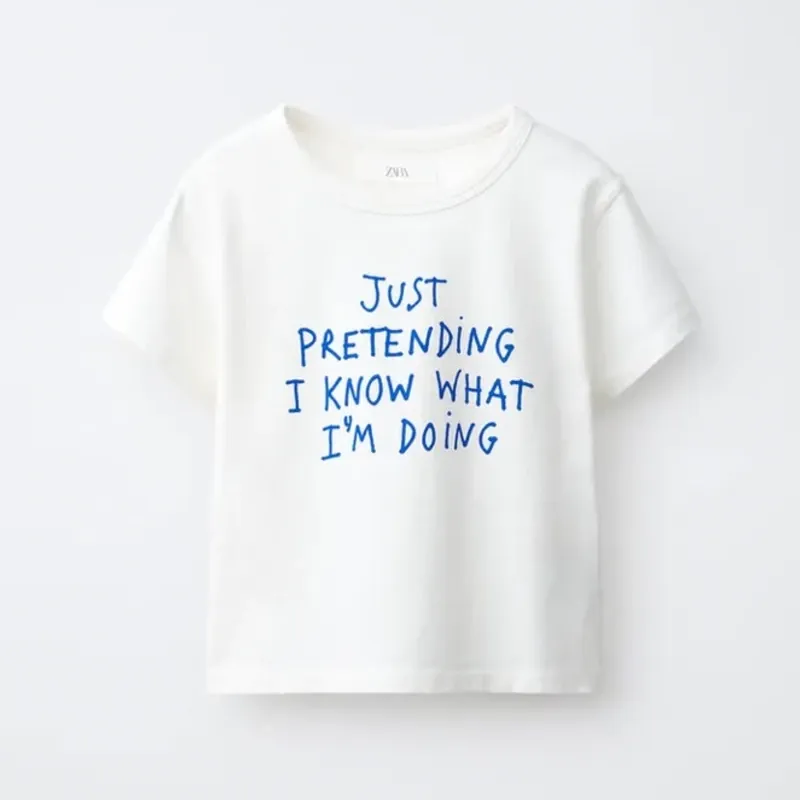 Camiseta Estampada Texto