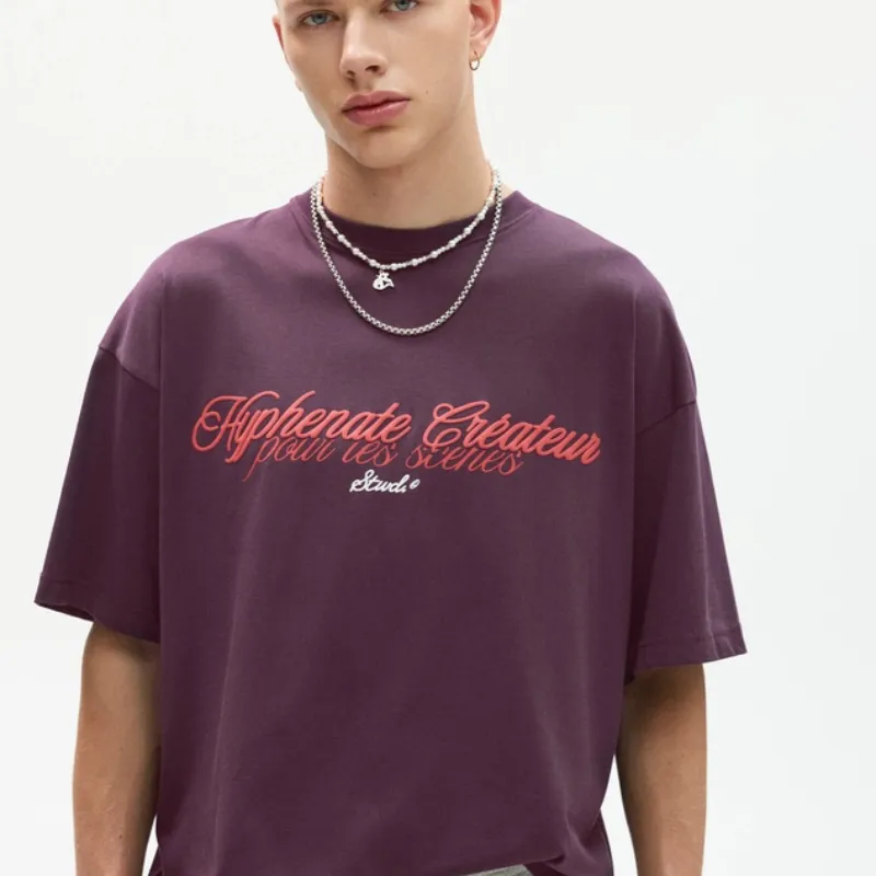 Camiseta estampada texto