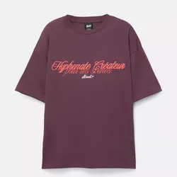 Camiseta estampada texto