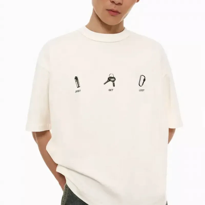 Camiseta Estampado Bordado