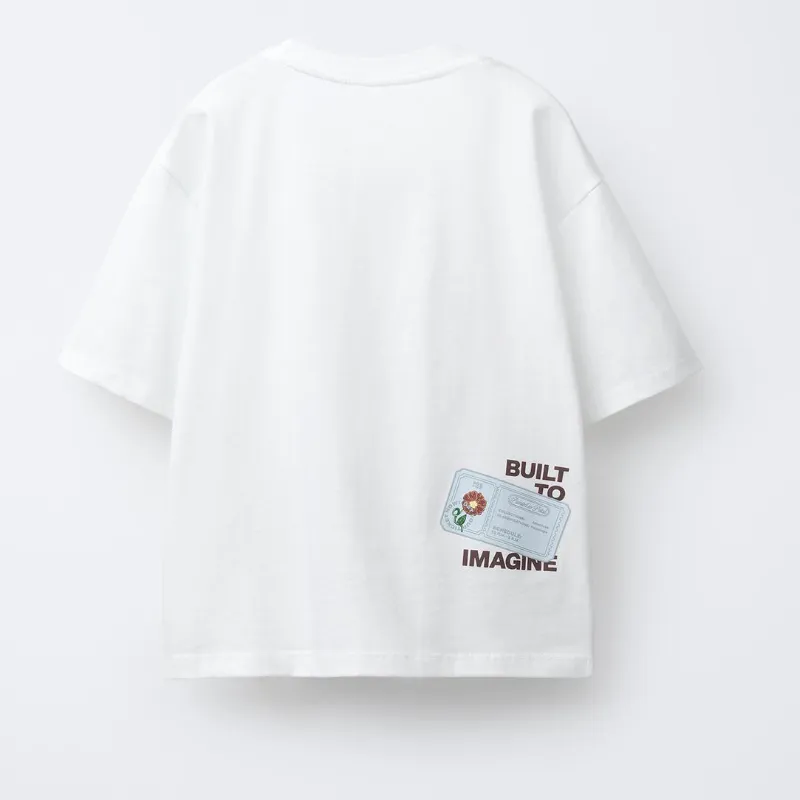 Camiseta Estampado Cuadro